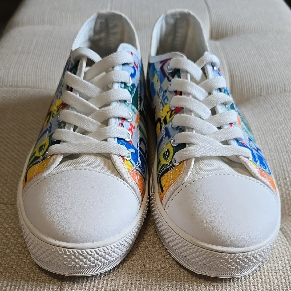 Colorful Womens Sneakers - Picture 6 of 9